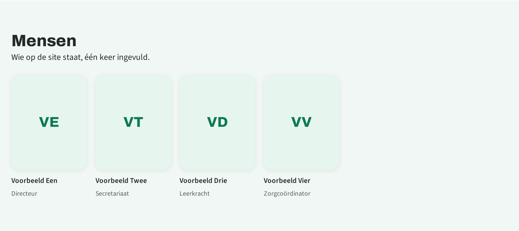Schermafbeelding van dit blok op een verzonnen school